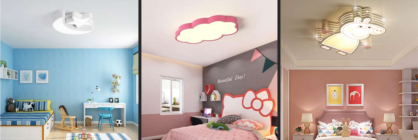 سه مدل چراغ برای اتاق خواب کودکان